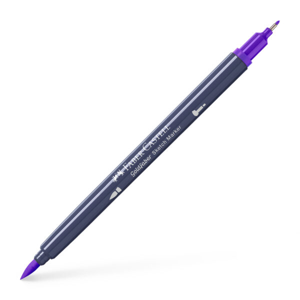 SKETCH MARKER 2 CAPETE VIOLET PURPURIU 136 GOLDFABER FABER-CASTELL – poza 1