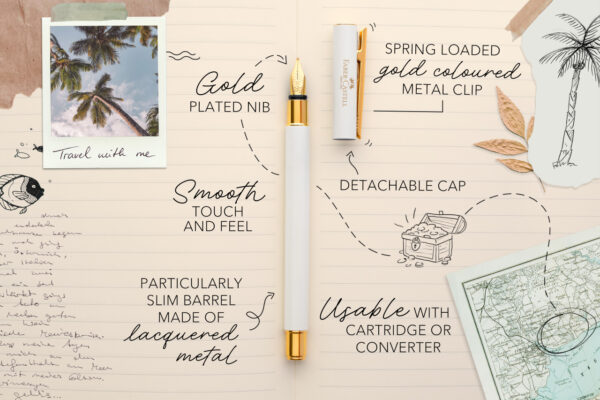 STILOU NEO SLIM CREM GOLD M FABER-CASTELL – poza 4