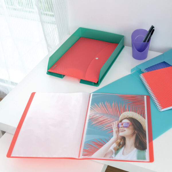 TAVITA DOCUMENTE CORAI RECICLABILA COLOUR'BREEZE ESSELTE – poza 5