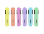 TEXTMARKER SET 6 PASTEL CUTIE PLASTIC KORES – poza 2