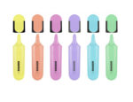 TEXTMARKER SET 6 PASTEL CUTIE PLASTIC KORES – poza 3