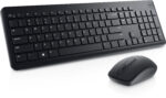 Kit tastatura+mouse wireless Dell KM3322W, Layout US International, Negru – poza 4