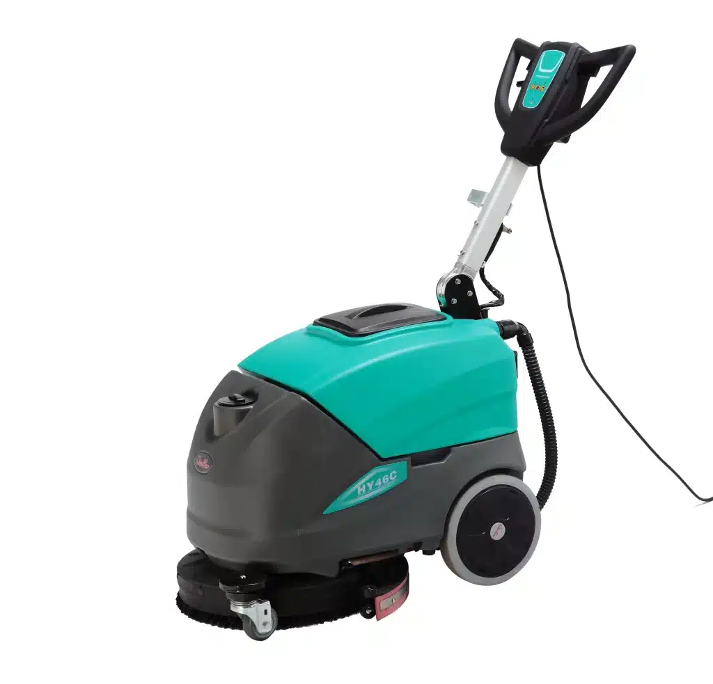 Mașină de spălat-aspirat pardoseli Limpio HY46C cu cablu, 650 m²/h, perie 18 inch, rezervoare 22/24 L – poza 1