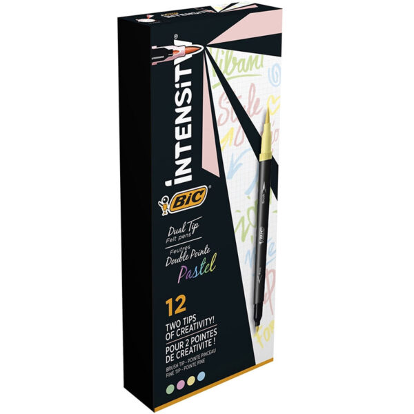 CARIOCA 12 CULORI 2 CAPETE INTENSITY PASTEL BIC – poza 1