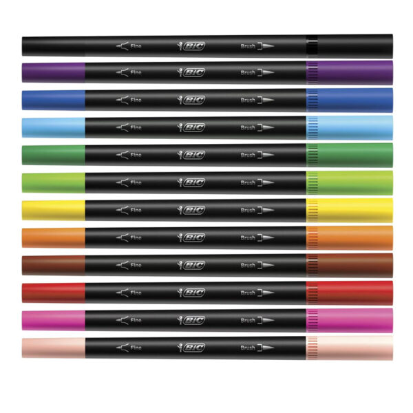 CARIOCA 12 CULORI 2 CAPETE INTENSITY PASTEL BIC – poza 5