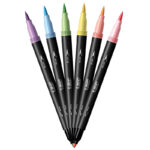CARIOCA 6 CULORI 2 CAPETE INTENSITY PASTEL BIC – poza 2