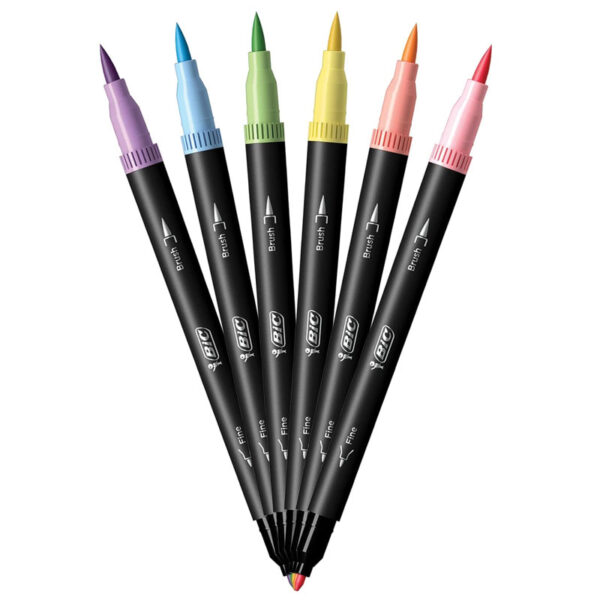 CARIOCA 6 CULORI 2 CAPETE INTENSITY PASTEL BIC – poza 2
