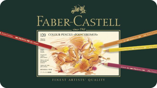 CREIOANE COLORATE 120 CULORI POLYCHROMOS FABER-CASTELL – poza 1