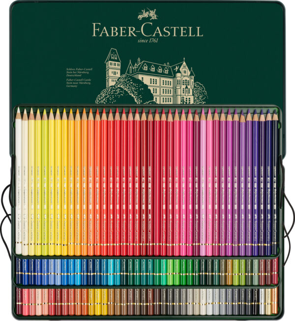 CREIOANE COLORATE 120 CULORI POLYCHROMOS FABER-CASTELL – poza 3