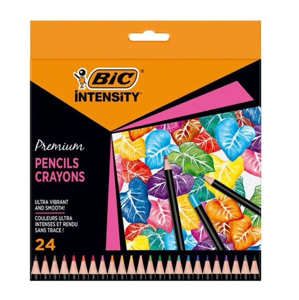CREIOANE COLORATE 24 CULORI INTENSITY PREMIUM BIC – poza 1