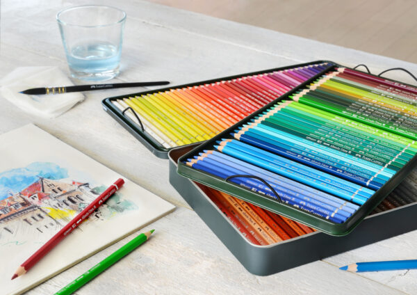 CREIOANE COLORATE ACUARELA 120 BUC  A. DURER FABER-CASTELL – poza 5