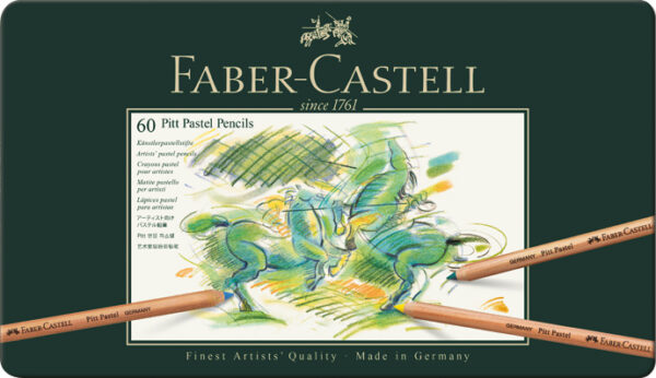 CREIOANE PASTEL PITT 60 CULORI FABER-CASTELL – poza 1