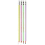 CREION GRAFIT HB CU GUMA ECO EVOLUTION PASTEL 12/CUT BIC – poza 2