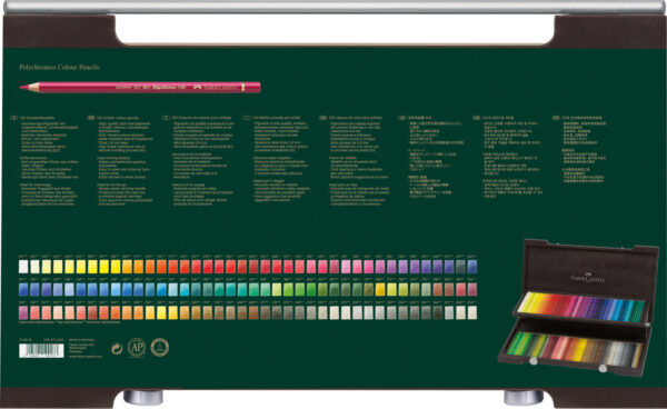 CUTIE LEMN 120 CREIOANE COLORATE POLYCHROMOS FABER-CASTELL – poza 3