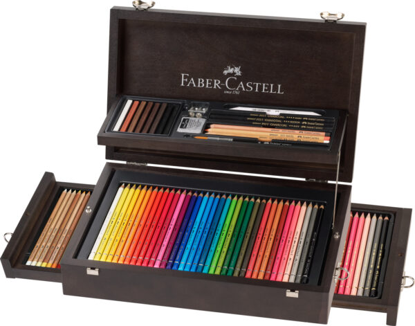 CUTIE LEMN COLECTIE ARTA SI GRAFICA FABER-CASTELL – poza 1