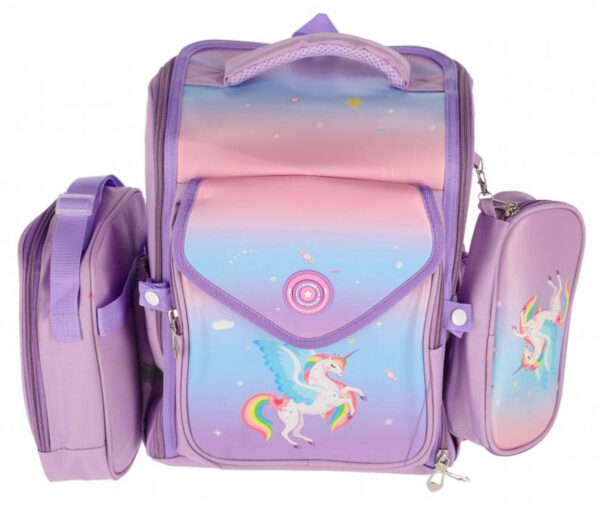 GHIOZDAN CLASA 0 UNICORN +PENAR +LUNCH BOX PIGNA – poza 1