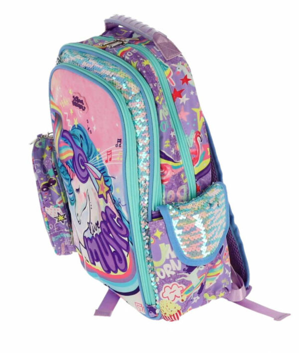 GHIOZDAN CLASELE 1-4 UNICORN BLUE 3 FERMOARE PAIETE PIGNA – poza 2