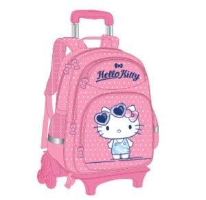 GHIOZDAN TROLLER CLASELE I-IV HELLO KITTY ROZ DOTS PIGNA – poza 1