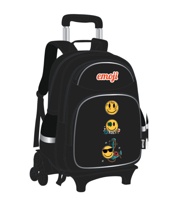 GHIOZDAN TROLLER GIMNAZIU EMOJI NEGRU PIGNA – poza 1