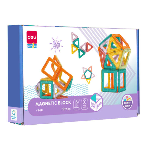 JOC BLOCURI MAGNETICE 35 PIESE DELI – poza 1
