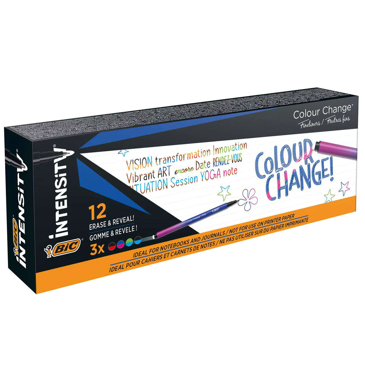 LINER 0.4MM CULORI ASORTATE COLOR CHANGE 12/CUT BIC – poza 1