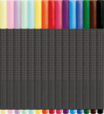 LINER 0.4 MM SET 15 BUCATI PROMO CUTIE METAL FABER-CASTELL – poza 2