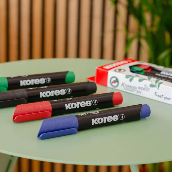 MARKER PERMANENT SET 4 3MM ECO KORES – poza 4