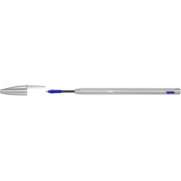 PIX METALIC CU MECANISM ALBASTRU + 2 REZERVE BIC – poza 3