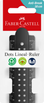 RIGLA 30CM DOTS FABER-CASTELL – poza 2