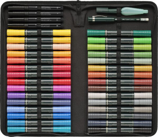 SET 30 MARKERE SOLUBILE ALBRECHT DURER + 4 BUCATI PITT ARTIST PENS + PERFECT PENCIL + PENSULA – poza 3