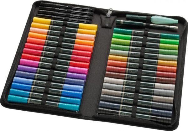 SET 30 MARKERE SOLUBILE ALBRECHT DURER + 4 BUCATI PITT ARTIST PENS + PERFECT PENCIL + PENSULA – poza 5