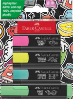 TEXTMARKER SET 4 GRAFFITI CUTIE CARTON FABER-CASTELL – poza 1