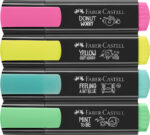 TEXTMARKER SET 4 GRAFFITI CUTIE CARTON FABER-CASTELL – poza 2