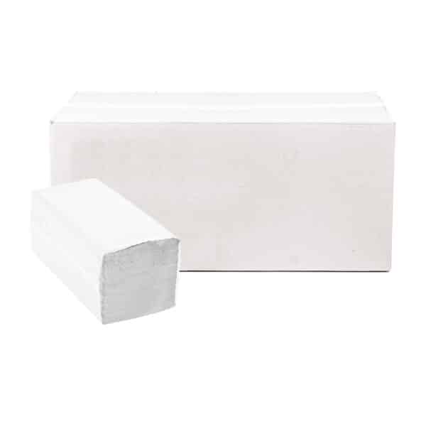 Prosoape pliate V albe, 2 straturi, 150 foi 21*23 cm – poza 2