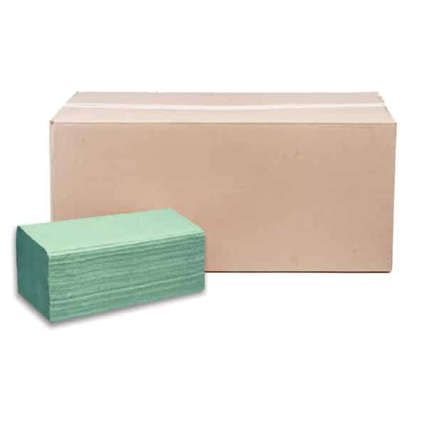 Prosoape pliate V verde, 1 strat, 200 foi 21*23 cm – poza 2