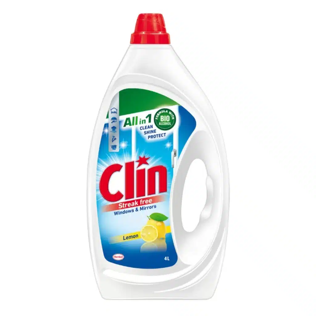 Detergent geamuri Clin Windows & Mirrors, aromă de lămâie, 4 L – poza 1