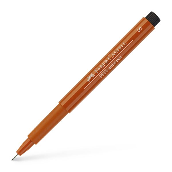 PITT ARTIST PEN S ROSU SANGVIN FABER-CASTELL – poza 1