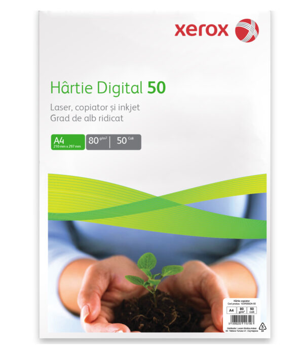 HARTIE COPIATOR A4 DIGITAL 80G 50/TOP XEROX – poza 1