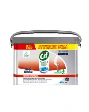 Detergent capsule pentru masina de spalat vase, Cif Professional All in 1, 200 spalari – poza 1