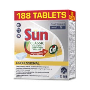 Tablete pentru mașina de spălat vase, Sun Pro Formula, 188 spalari – poza 1