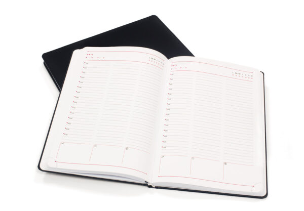 AGENDA A5 NEDATATA PIELE BLEUMARIN BRUGES EGO – poza 4
