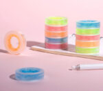 BANDA ADEZIVA COTOR COLOR 12MM*27M DELI – poza 2