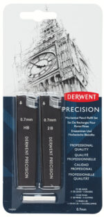 BLISTER 2 X MINE CREION 0.7 HB/2B + 2 RADIERE PT CREION PROFESIONAL DERWENT – poza 1