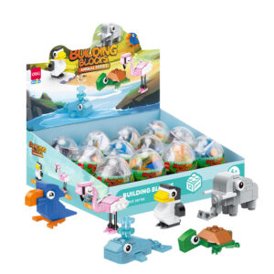 BLOCURI CONSTRUCTII TIP LEGO MODEL ANIMALE ASORTATE DELI – poza 1