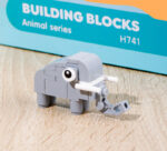 BLOCURI CONSTRUCTII TIP LEGO MODEL ANIMALE ASORTATE DELI – poza 3