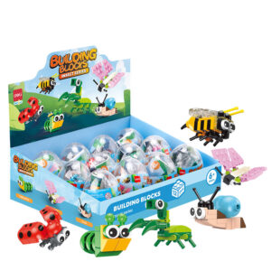 BLOCURI CONSTRUCTII TIP LEGO MODEL INSECTE ASORTATE DELI – poza 1