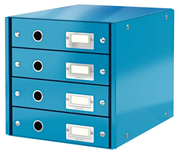 CABINET 4 SERTARE ALBASTRU CLICK&STORE LEITZ – poza 1