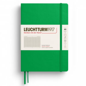 CAIET A5 ARITMETICA COPERTA RIGIDA VERDE PRIMAVARATIC LEUCHTTURM – poza 1