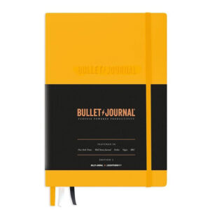 CAIET A5 BULLET JOURNAL ED. 2 COPERTA RIGIDA GALBEN LEUCHTTURM – poza 1