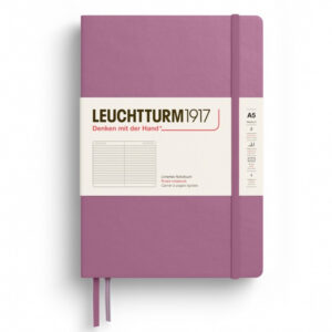 CAIET A5 DICTANDO COPERTA RIGIDA DUSTY ROSE LEUCHTTURM – poza 1